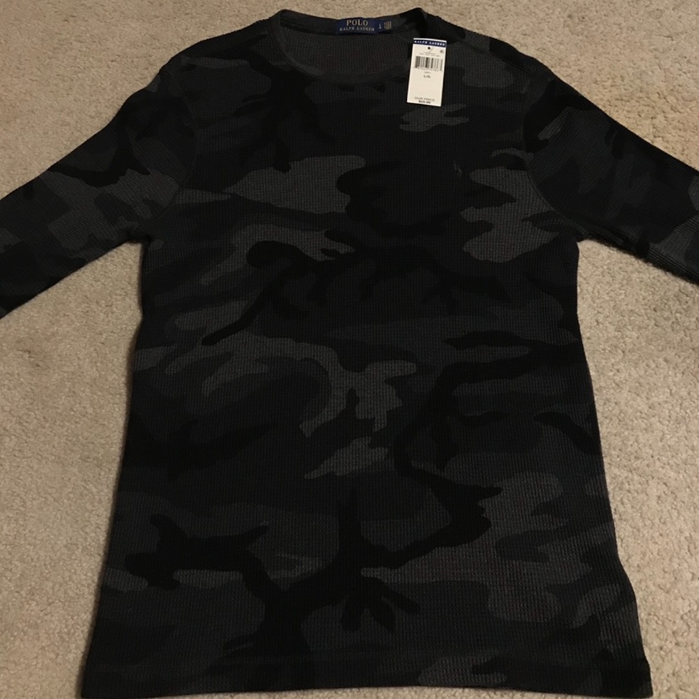 Polo long sleeve fitted shirt